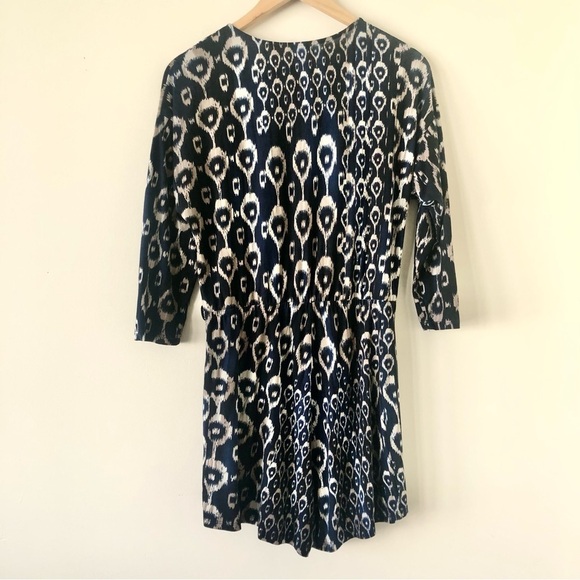 Abbeline navy blue geometric tie dye print romper size XL - Picture 8 of 8
